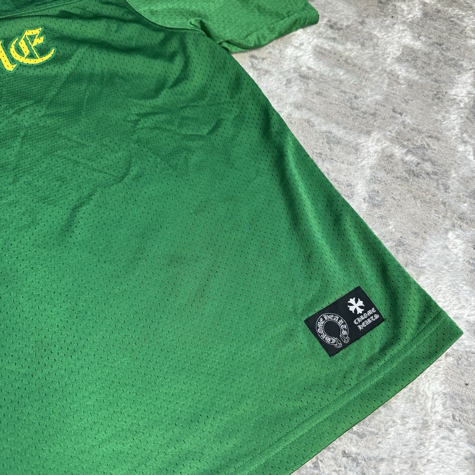 Chrome Hearts Mesh CH Short Sleeve Jersey 