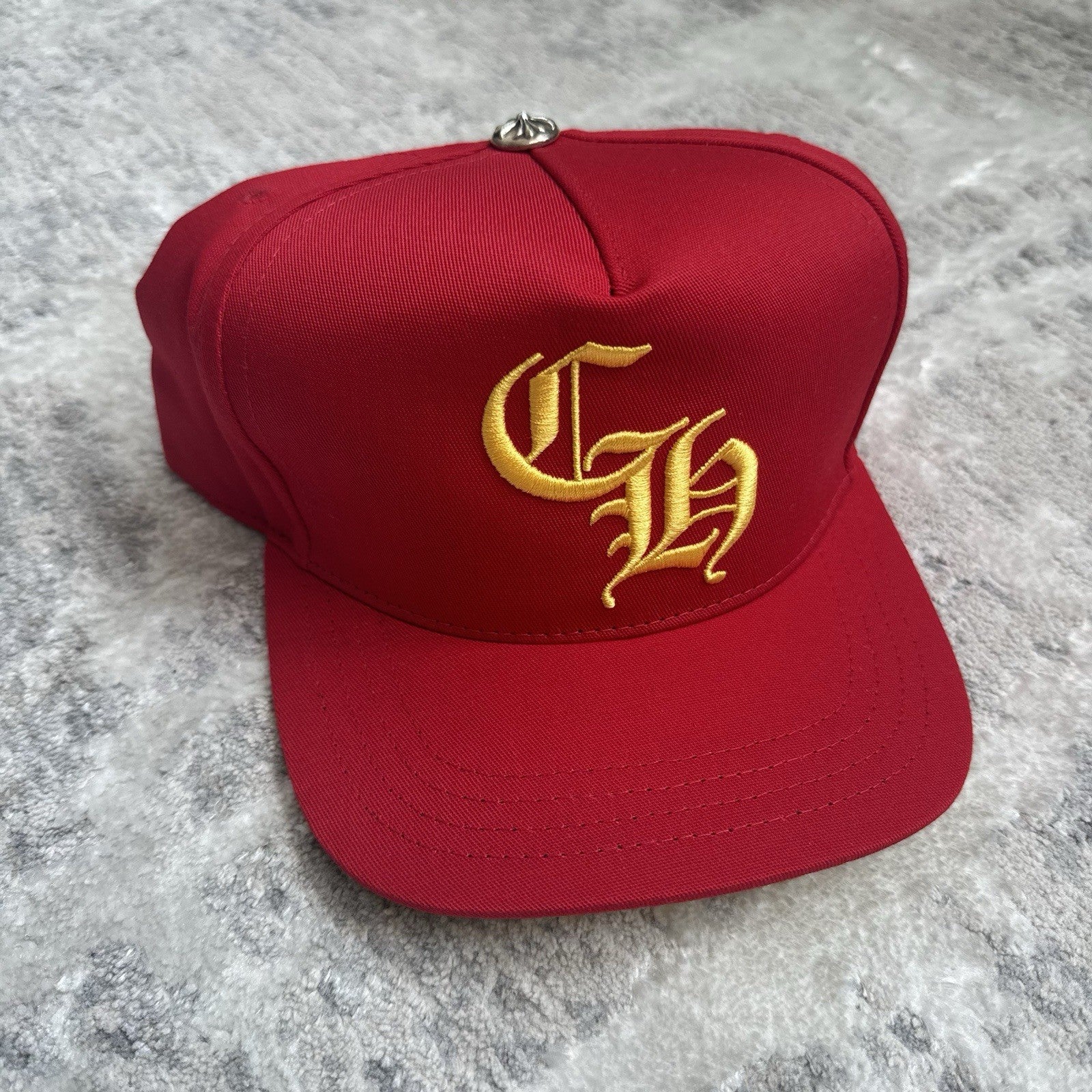 Chrome Hearts Baseball CH Hat ‘red Yellow’ 