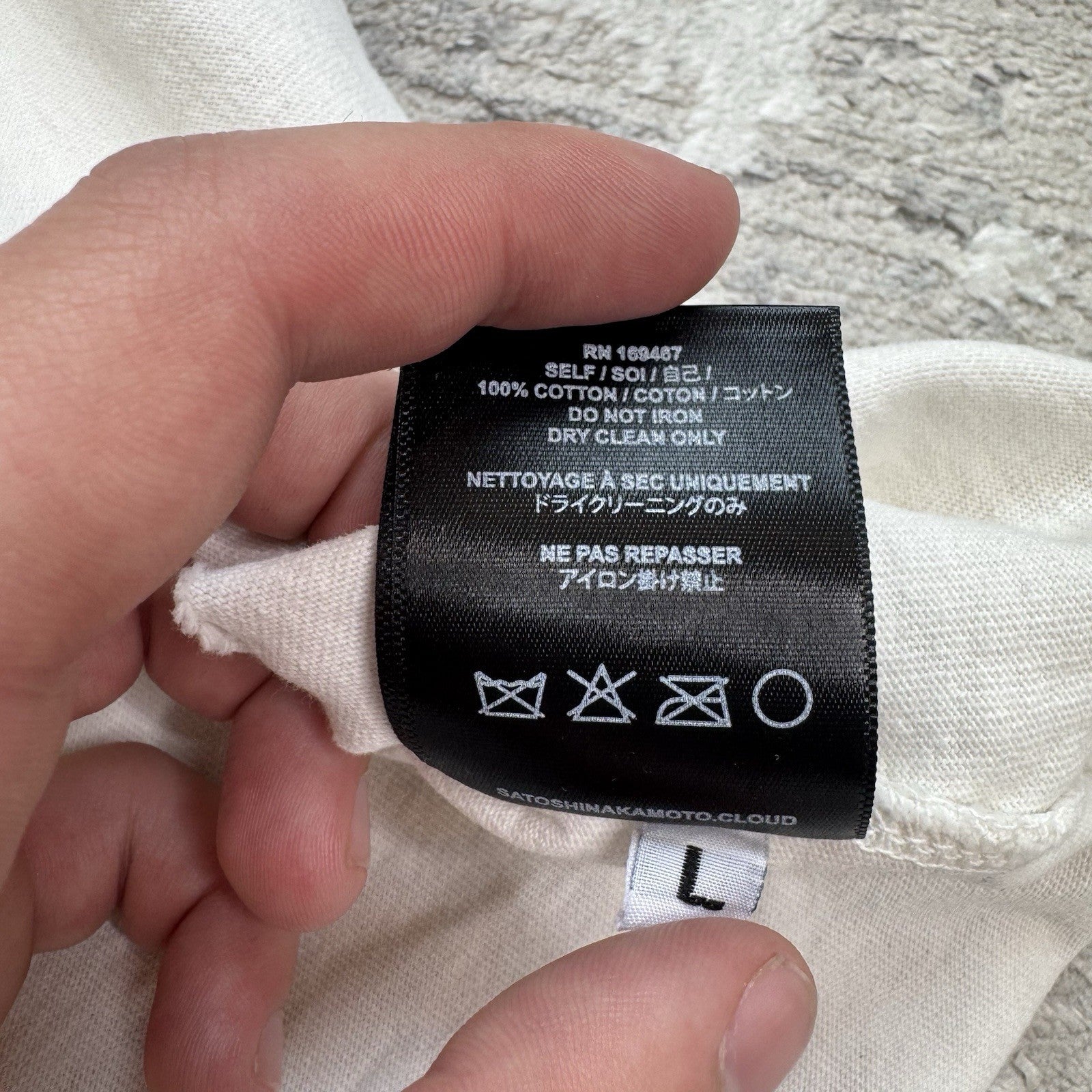 Satoshi Nakamoto Motorsport Cut-off Shirt 