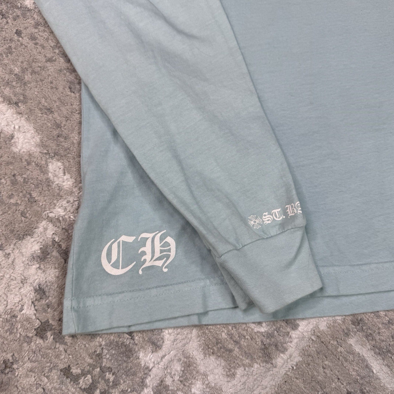 Chrome Hearts St Barths Dyed Long Sleeve Tee Shirt 