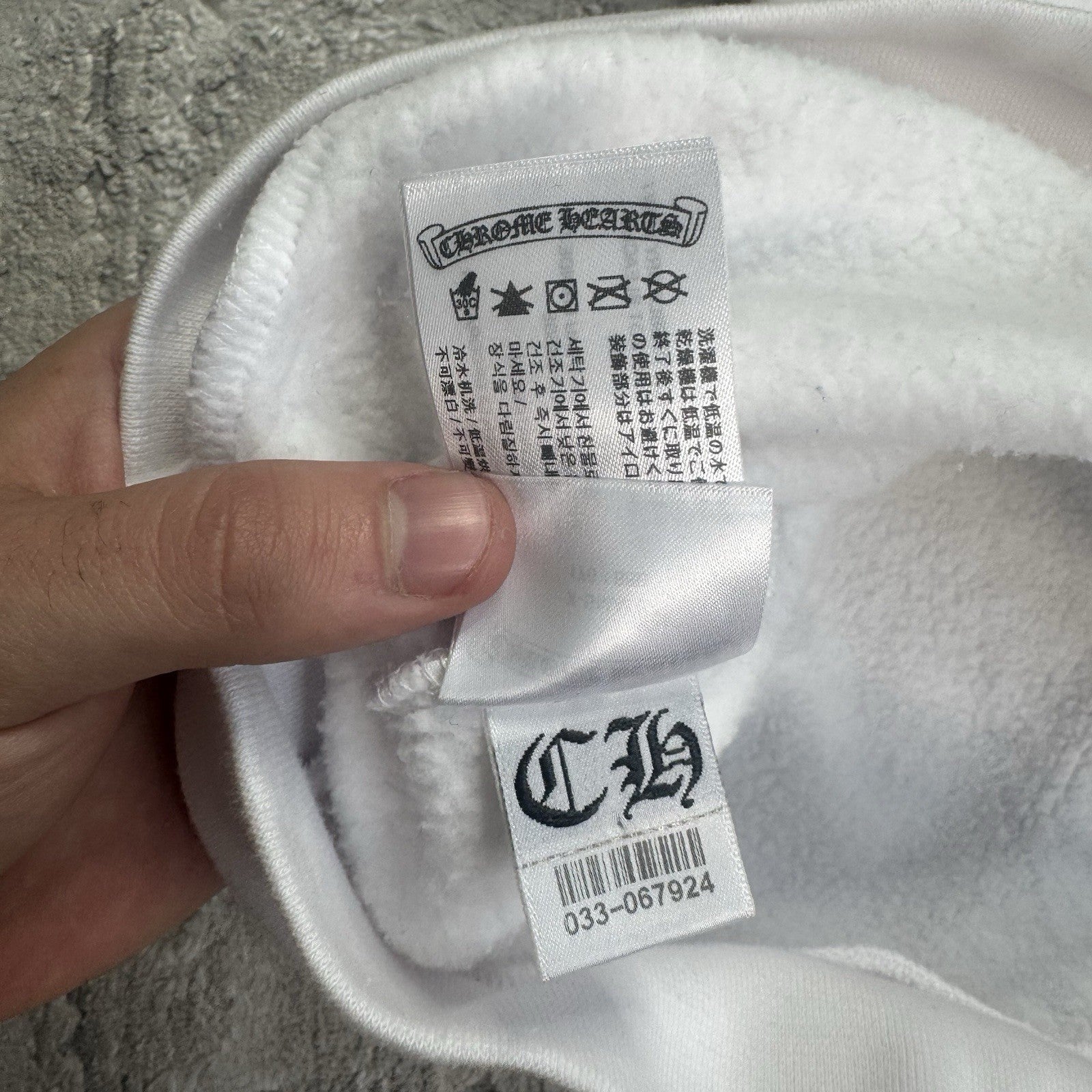 Chrome Hearts Horseshoe Floral Pullover Crewneck 