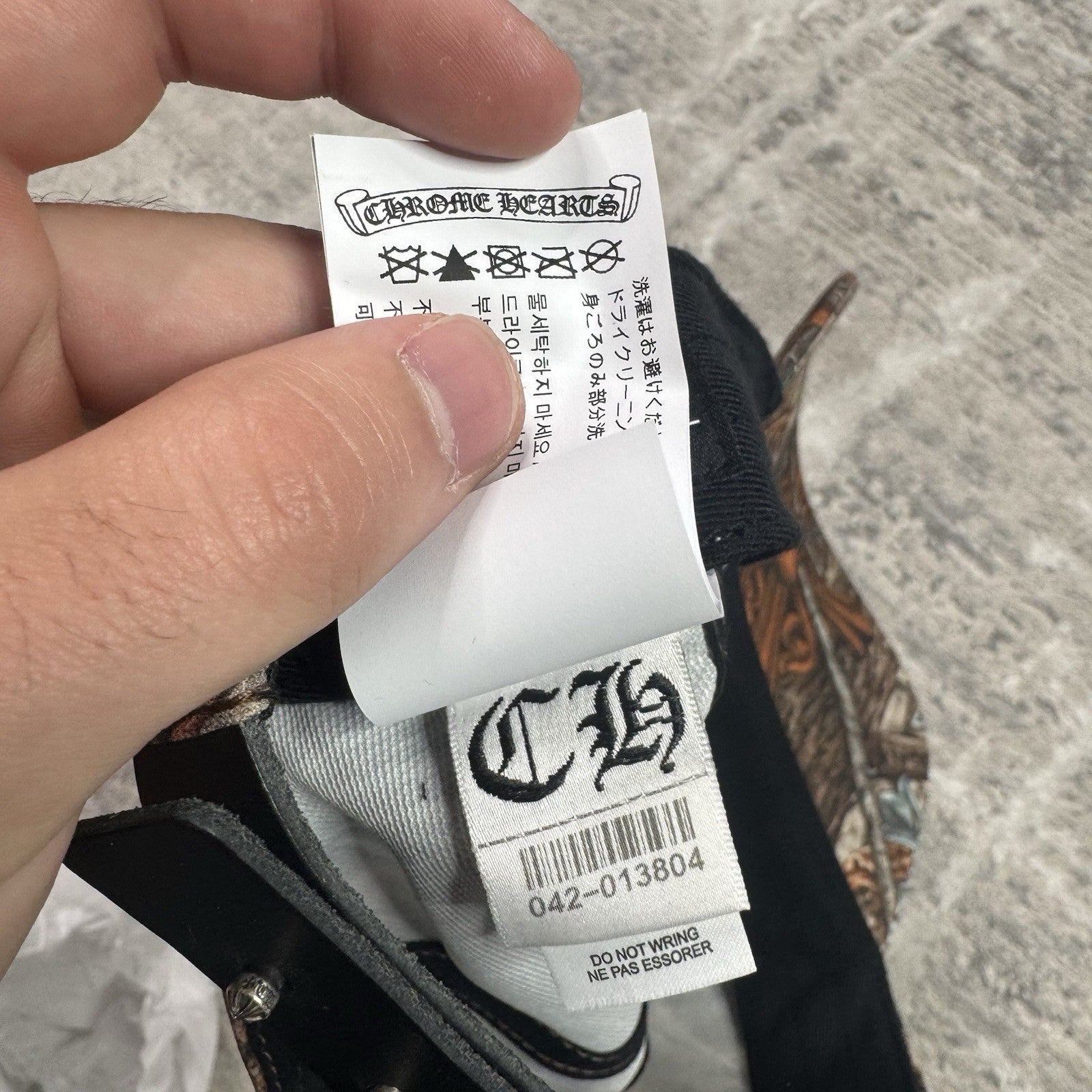 Chrome Hearts Nike Nocta CLB Camo Hat 
