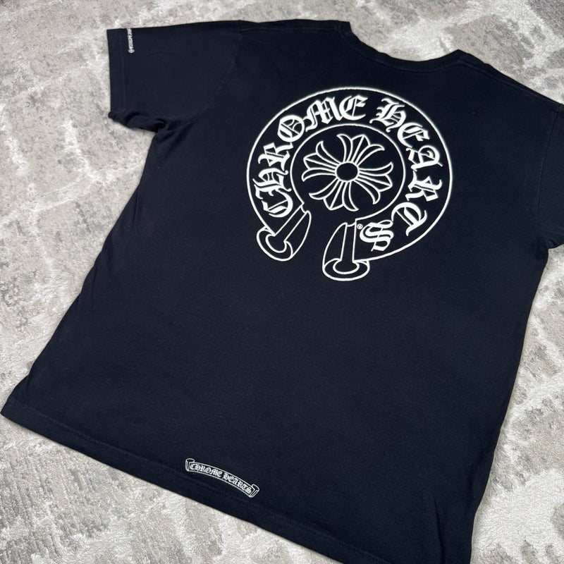 Chrome Hearts Horseshoe Short Sleeve Tee Shirt 