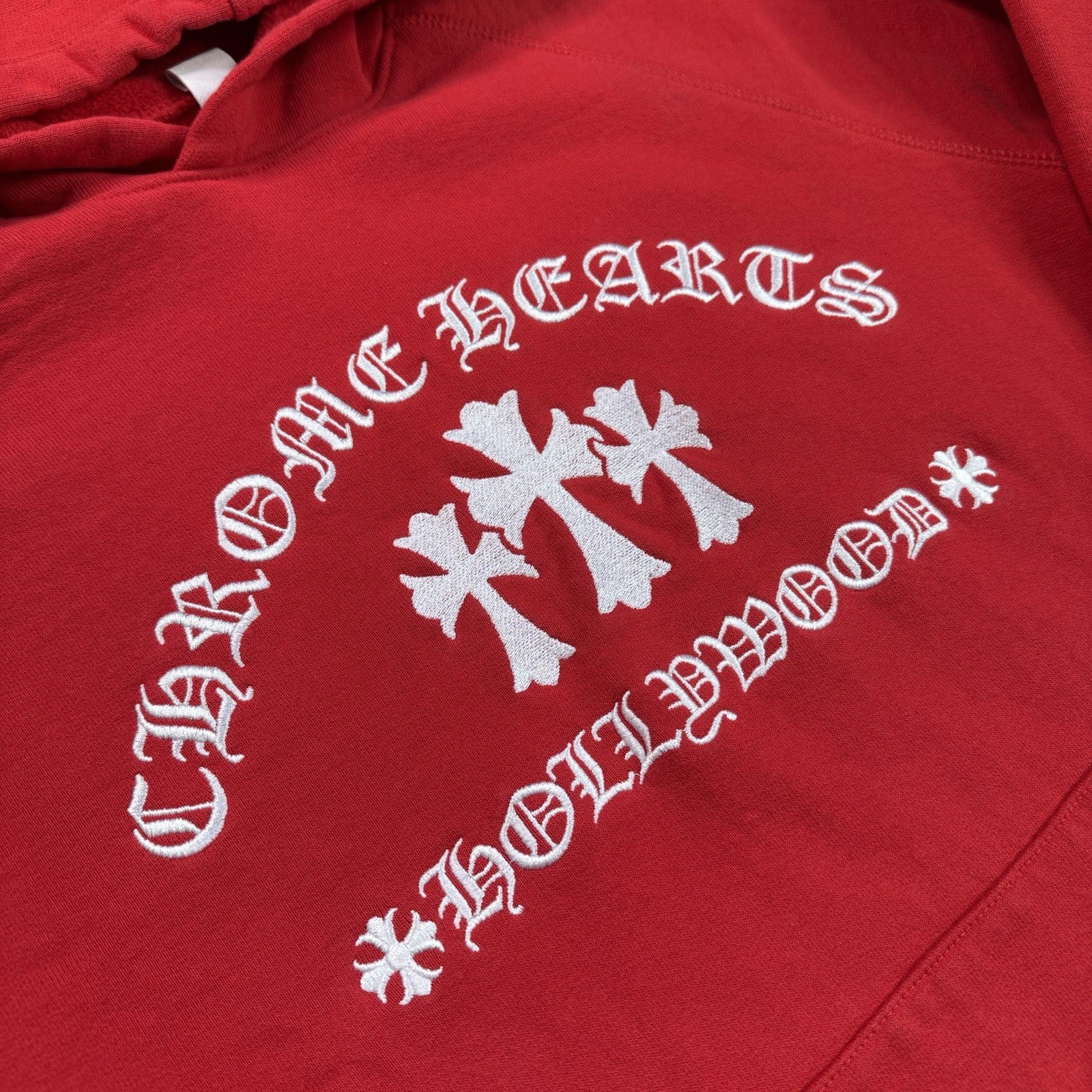 Chrome Hearts King Taco Triple Cross Embroidered Pullover Hoodie 