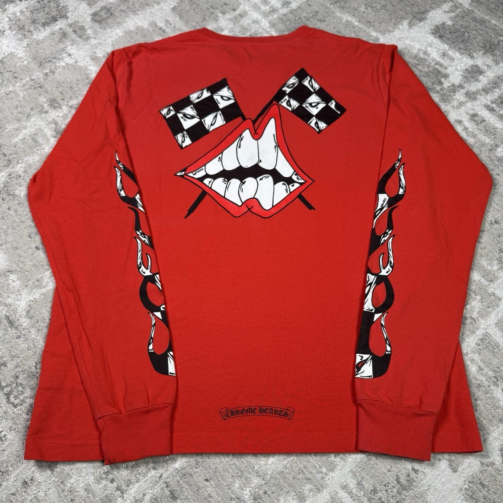 Chrome Hearts Matty Boy Chomper Long Sleeve Tee Shirt 