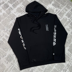 Chrome Hearts 1988 Foil Letters Sleeve Logo Pullover Hoodie 