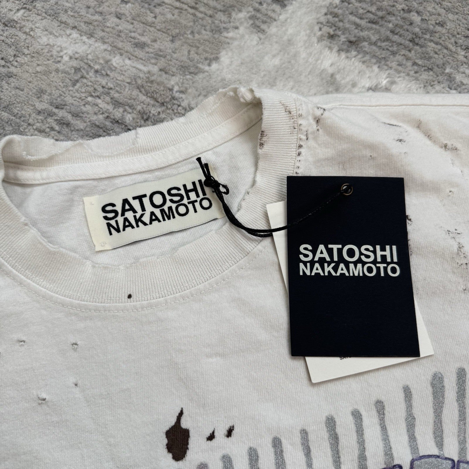 Satoshi Nakamoto Motorsport Cut-off Shirt 