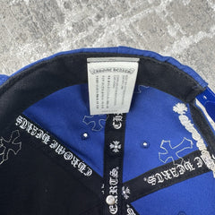 Chrome Hearts Leather Cross Patch Baseball Hat