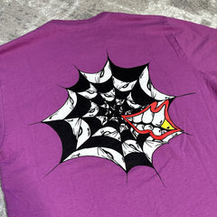 Chrome Hearts Matty Boy Spiderweb Short Sleeve Pocket Tee Shirt 