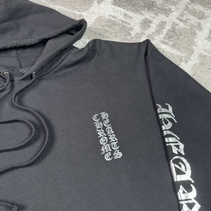 Chrome Hearts 1988 Foil Letters Sleeve Logo Pullover Hoodie 