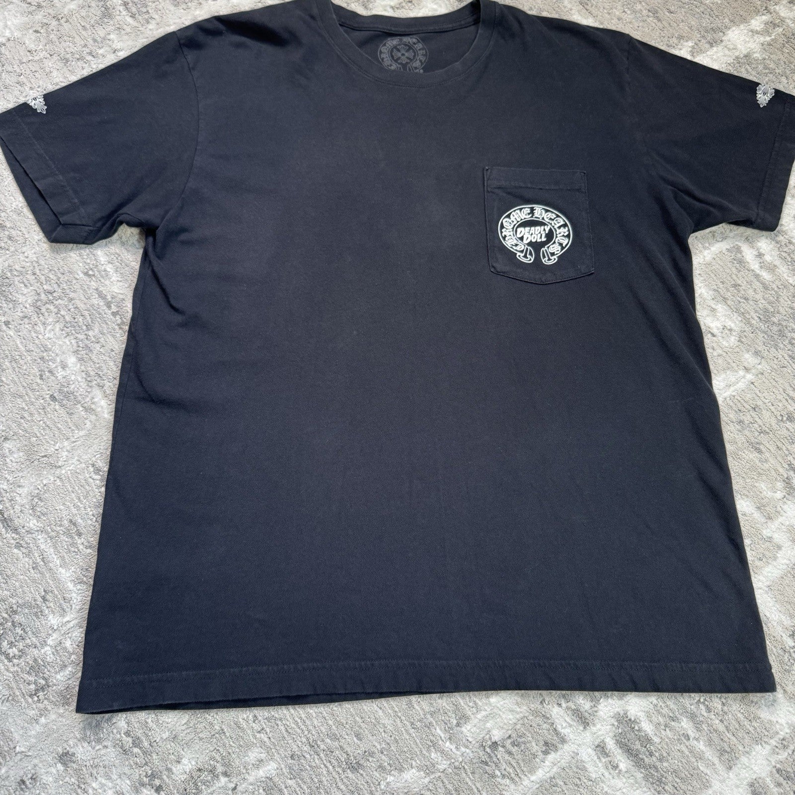 Chrome Hearts Deadly Doll Short Sleeve Tee Shirt 