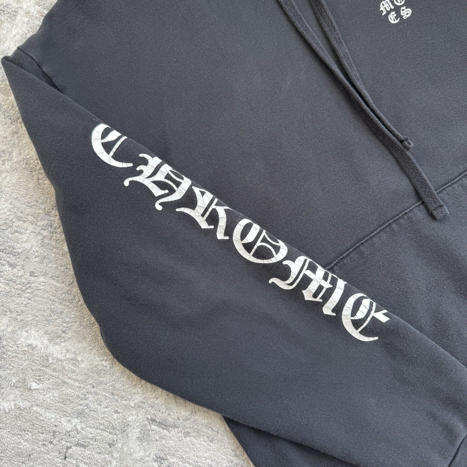 Chrome Hearts Letters Sleeve Logo Pullover Hoodie 