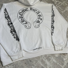 Chrome Hearts Floral Horseshoe Pullover Hoodie 