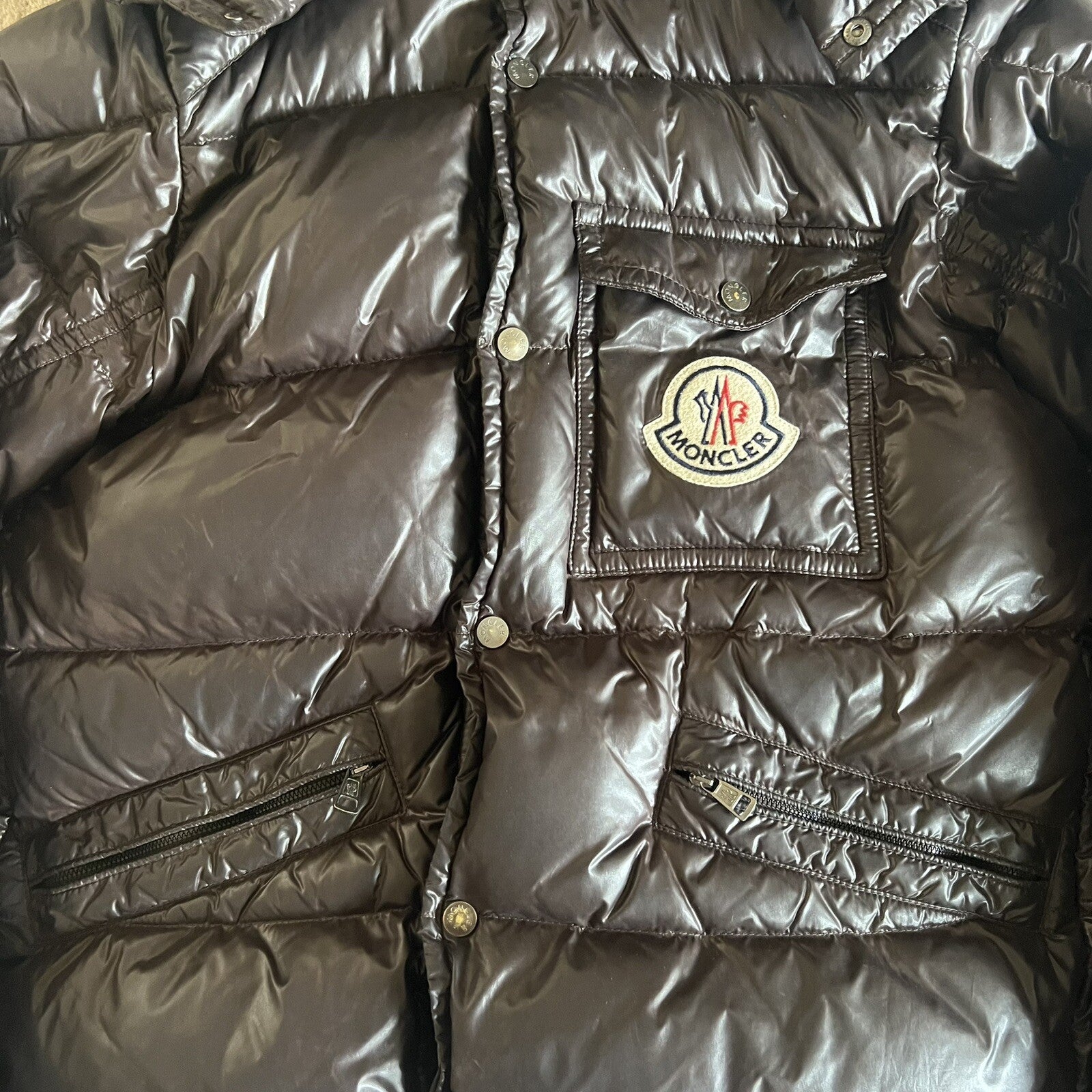 Moncler K2 Down Jacket ‘brown’ Sz- Large