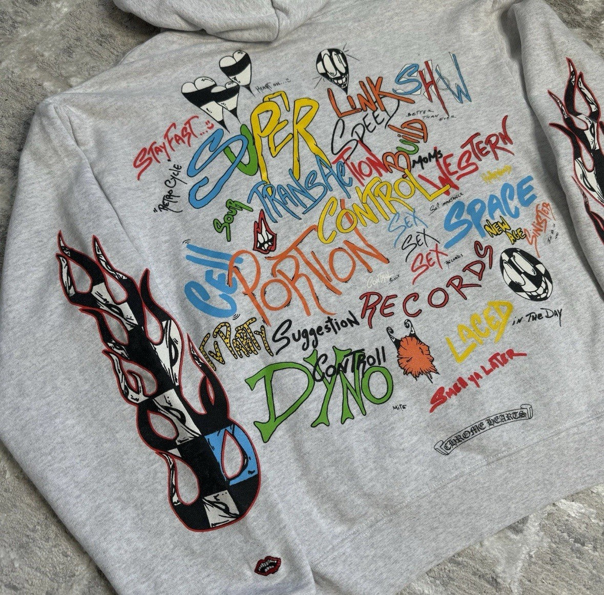 Chrome Hearts Matty Boy Brain Pullover Hoodie 