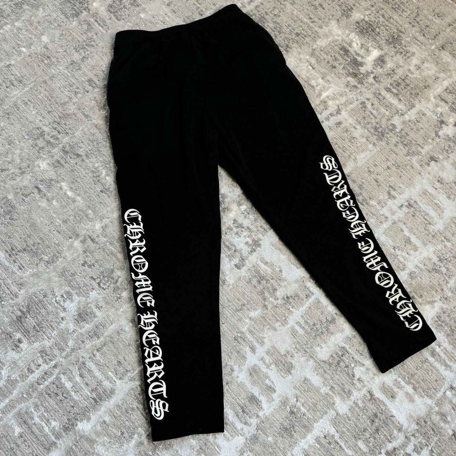 Chrome Hearts Snap Closure Mesh Track Pant 