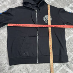 Chrome Hearts Horseshoe Multi-color Zip Up Hoodie 