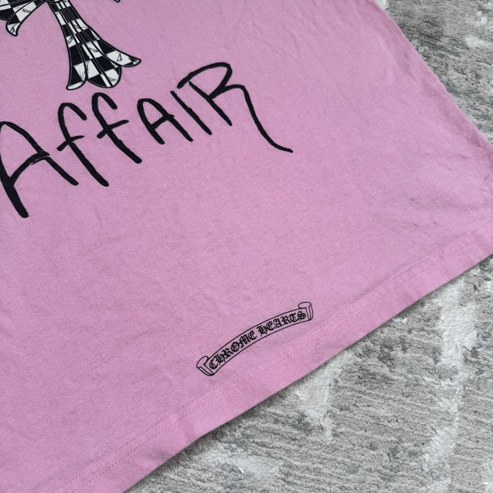 Chrome Hearts Vanity Affair Short Sleeve Tee Shirt 