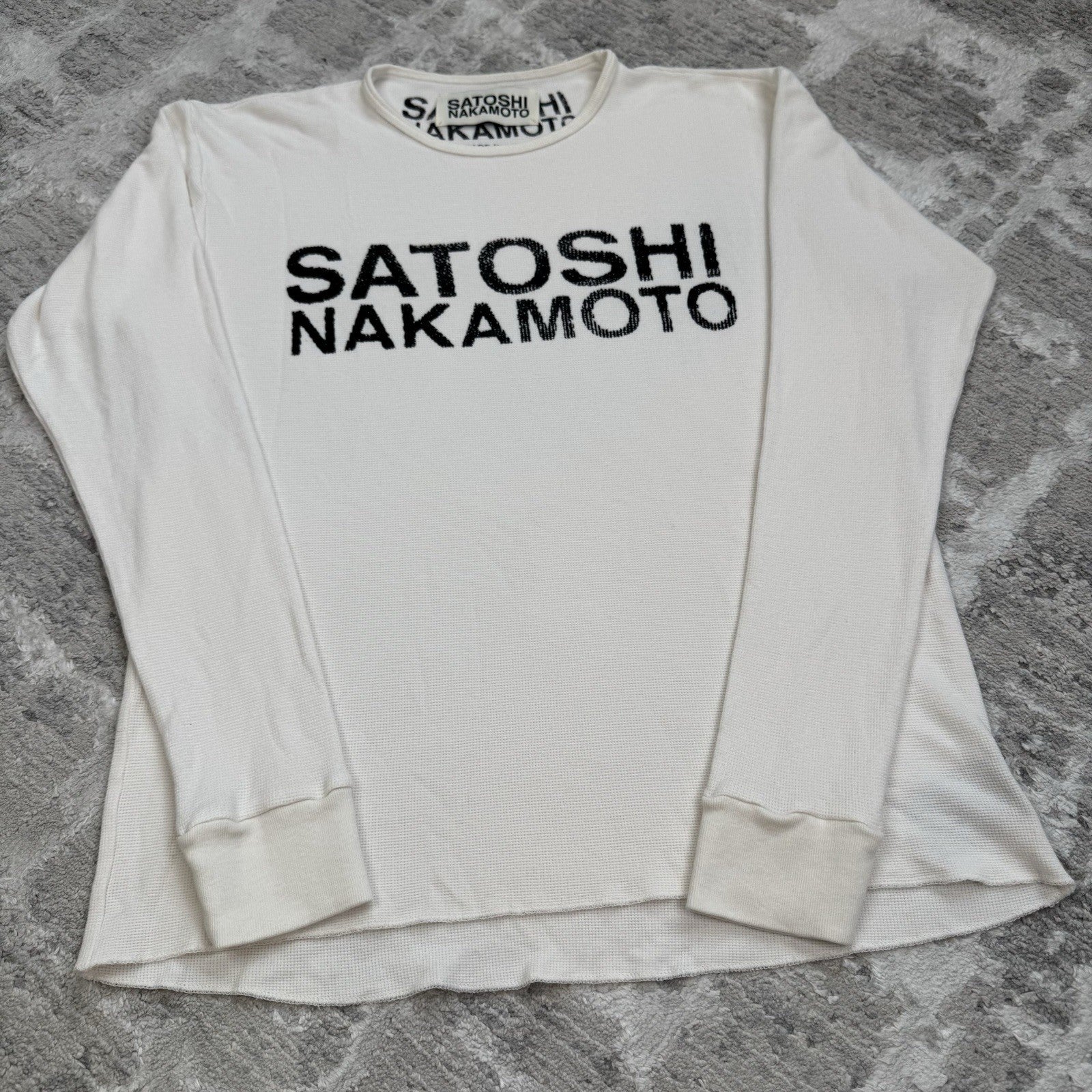 Satoshi Nakamoto Thermal Long Sleeve Shirt 