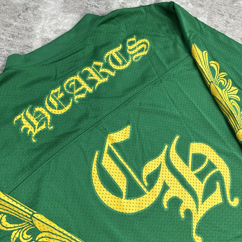 Chrome Hearts Mesh CH Long Sleeve Jersey 