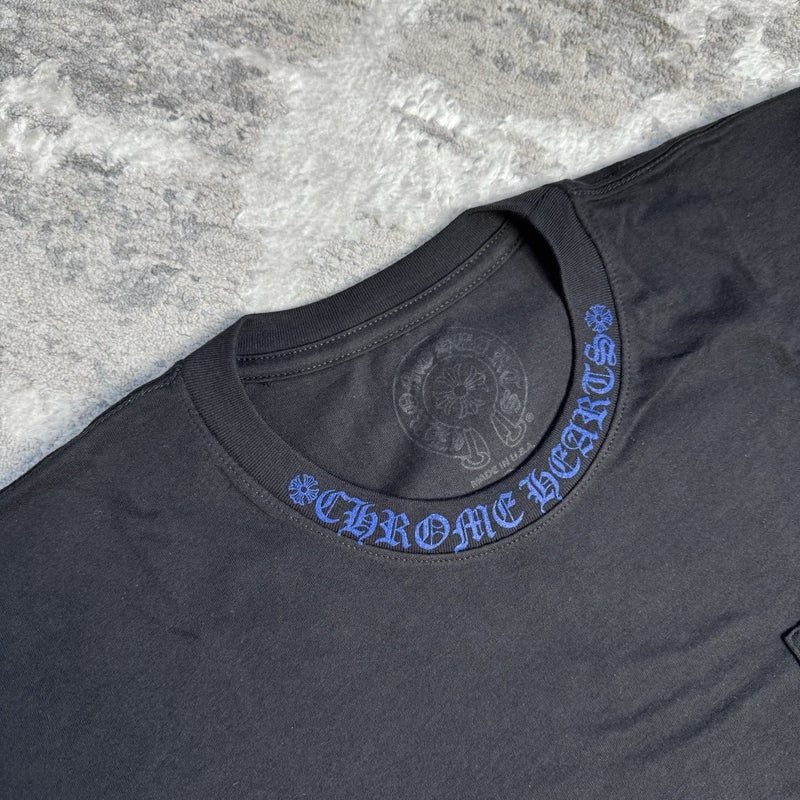 Chrome Hearts Letters Neck Logo S/S Pocket Tee Shirt 