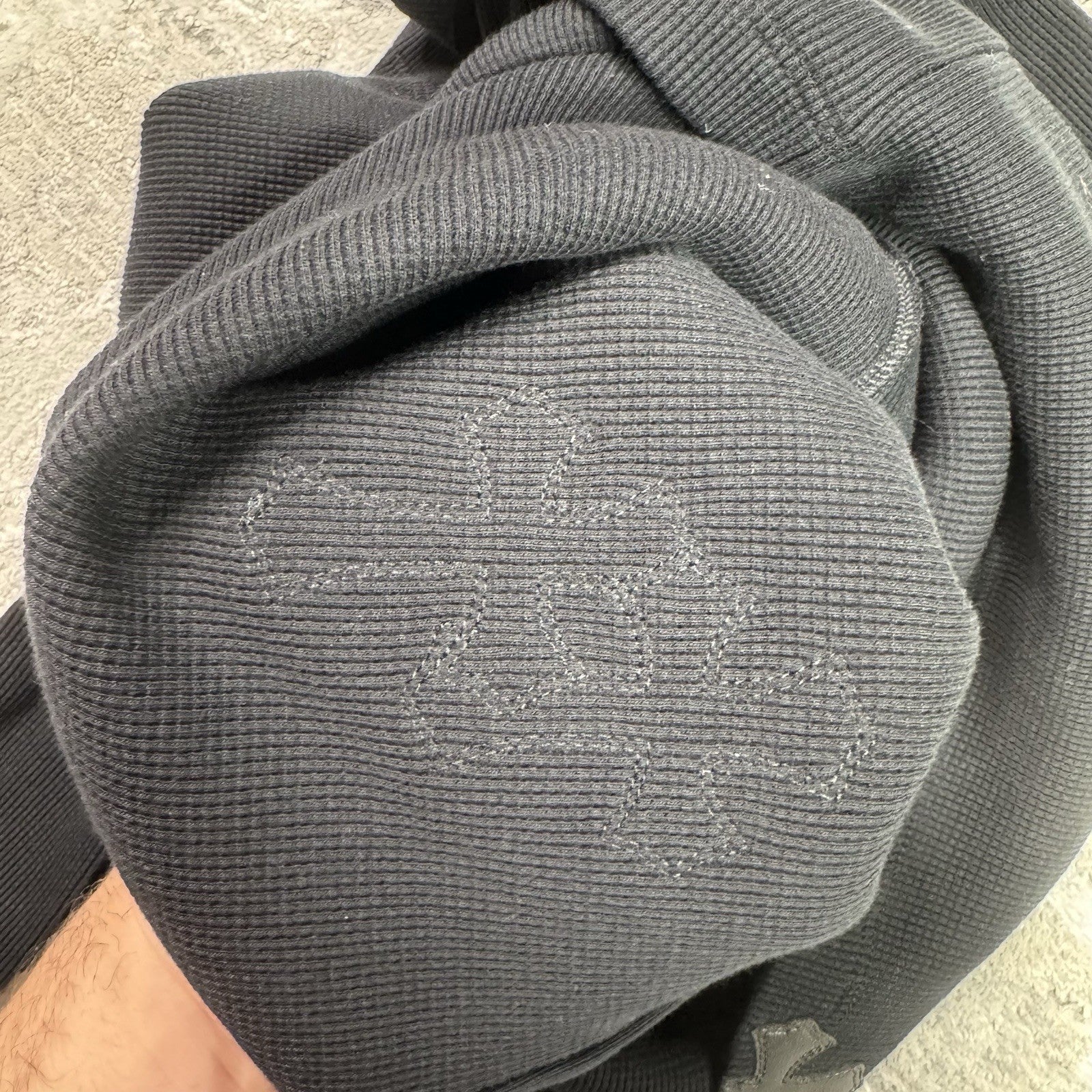 Chrome Hearts Waffle Thermal Patch Cross Long Sleeve 