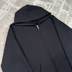 Chrome Hearts Sailin King Taco Triple Cross Embroidered Zip Up Hoodie 