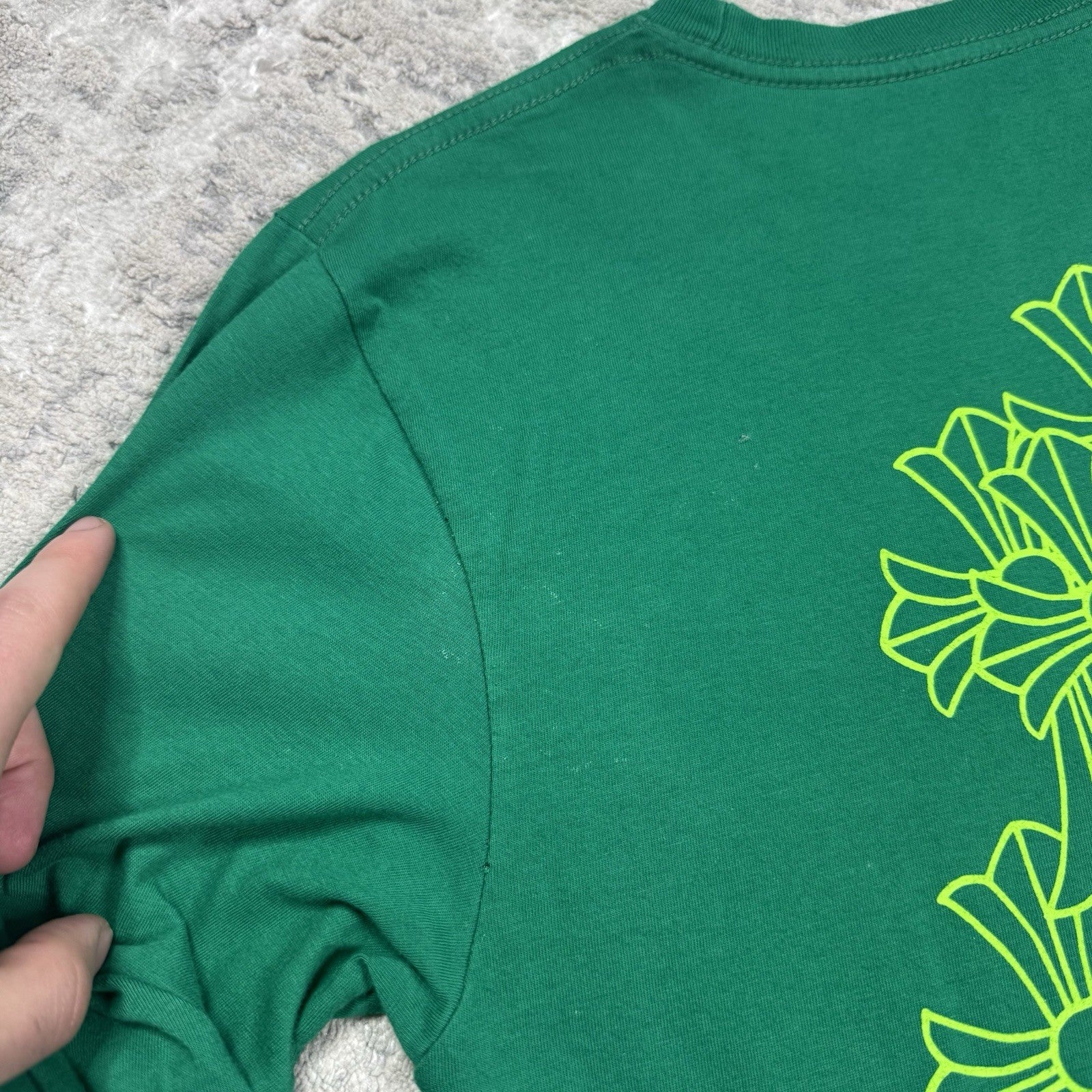 Chrome Hearts Flooded Cross Long Sleeve Tee Shirt 