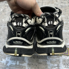 Balenciaga Runner Sneaker ‘white Black’ Sz- 8M/41EU