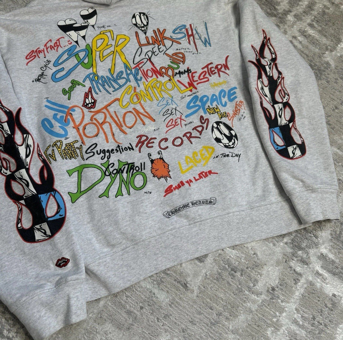 Chrome Hearts Matty Boy Brain Pullover Hoodie 