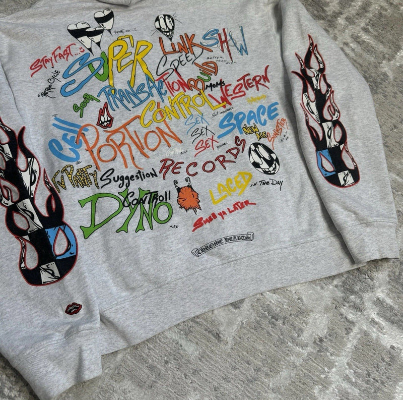 Chrome Hearts Matty Boy Brain Pullover Hoodie 