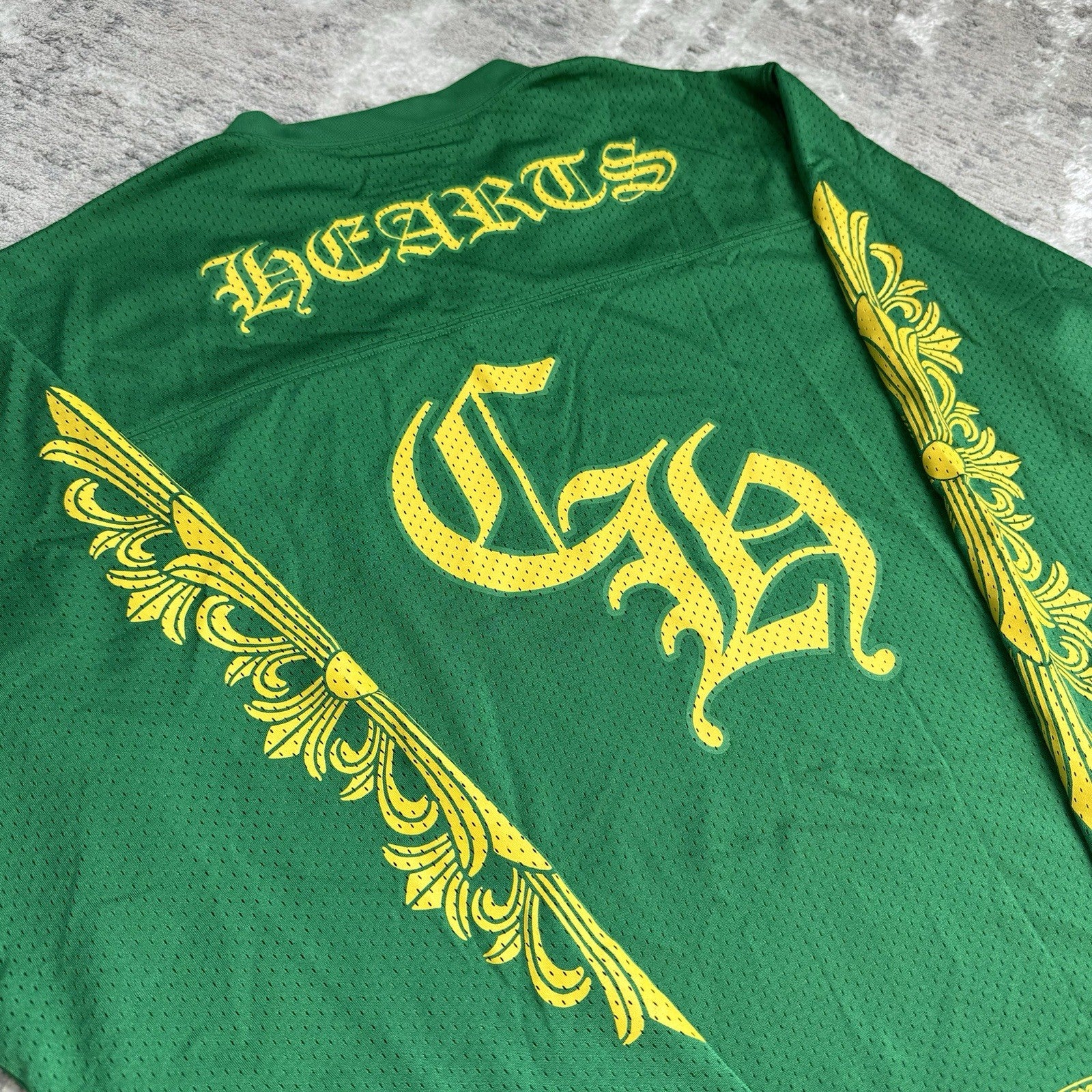 Chrome Hearts Mesh CH Long Sleeve Jersey 