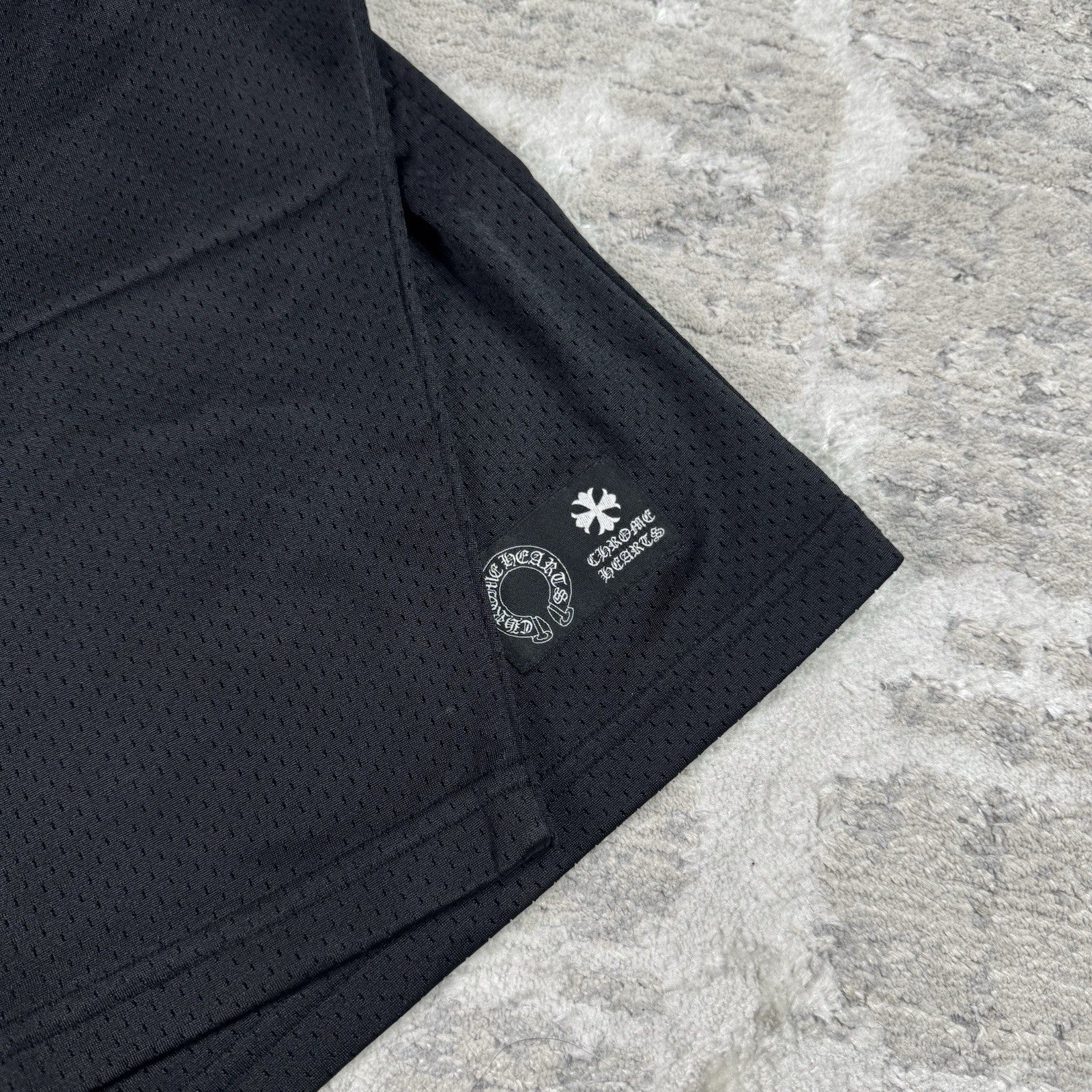 Chrome Hearts Mesh Stadium Floral Long Sleeve Jersey 