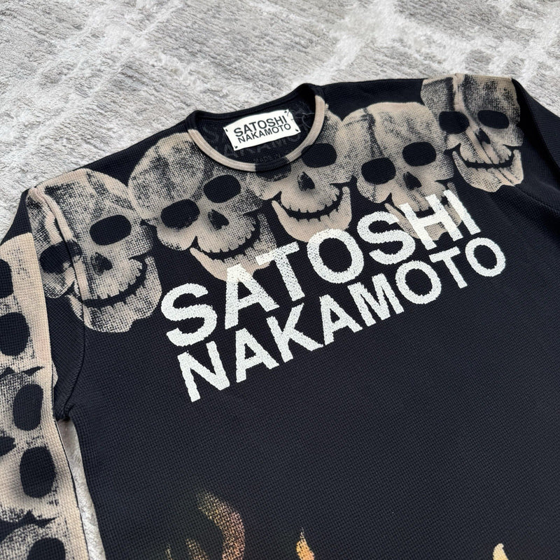 Satoshi Nakamoto Lost Boys Long Sleeve Thermal Shirt 