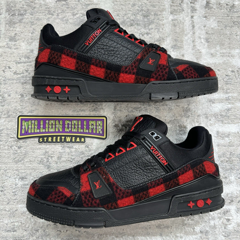 Louis Vuitton Trainer Low ‘red Plaid’ 