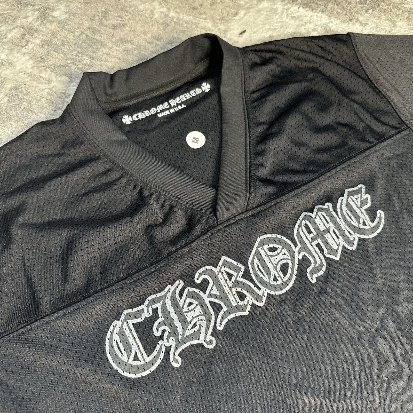 Chrome Hearts CH Mesh Short Sleeve Jersey 