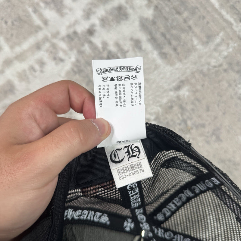 Chrome Hearts Camo Triple Cross Trucker Hat