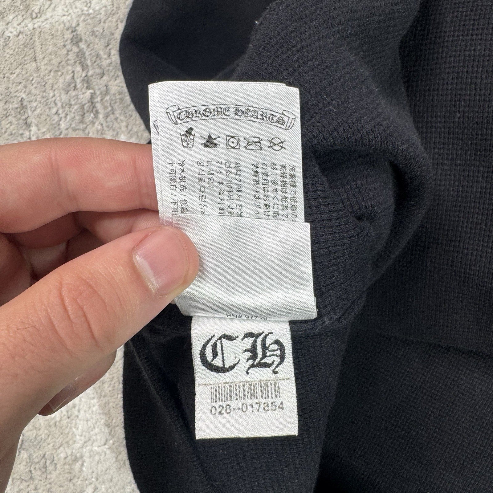 Chrome Hearts Aspen Exclusive Thermal Zip Up Hoodie 