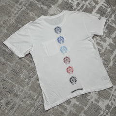 Chrome Hearts Horseshoe Multi-color Short Sleeve Tee Shirt 