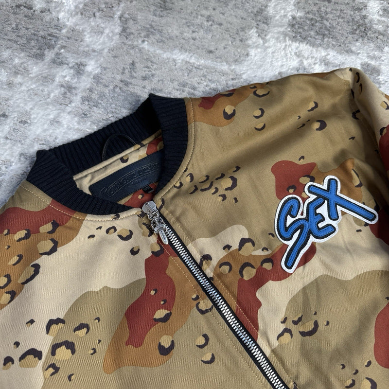 Chrome Hearts Matty Boy Sex Records Zip Up Bomber Jacket 