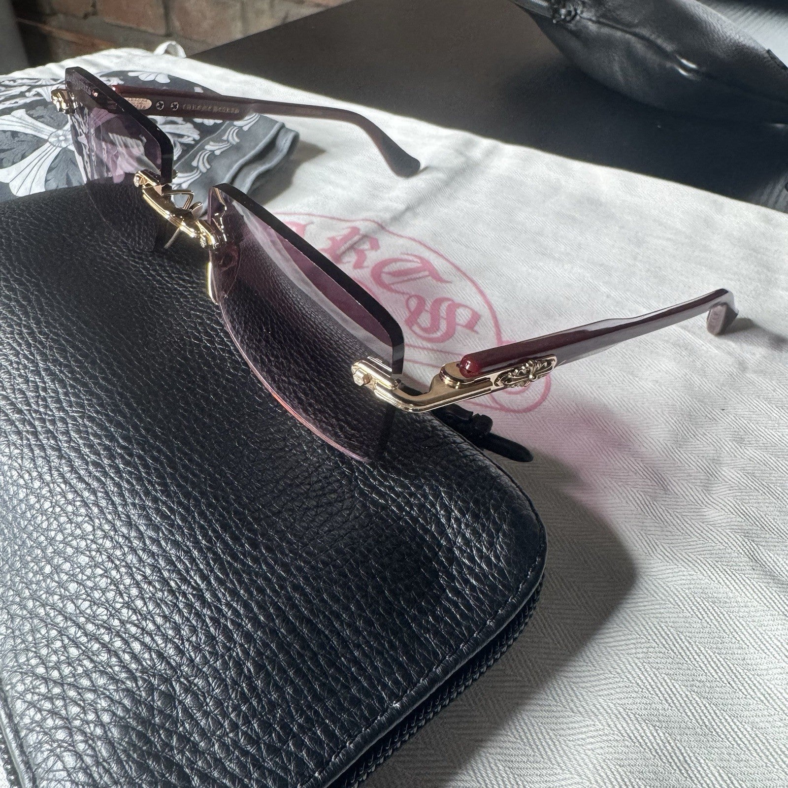 Chrome Hearts Deep 2 Sunglasses 