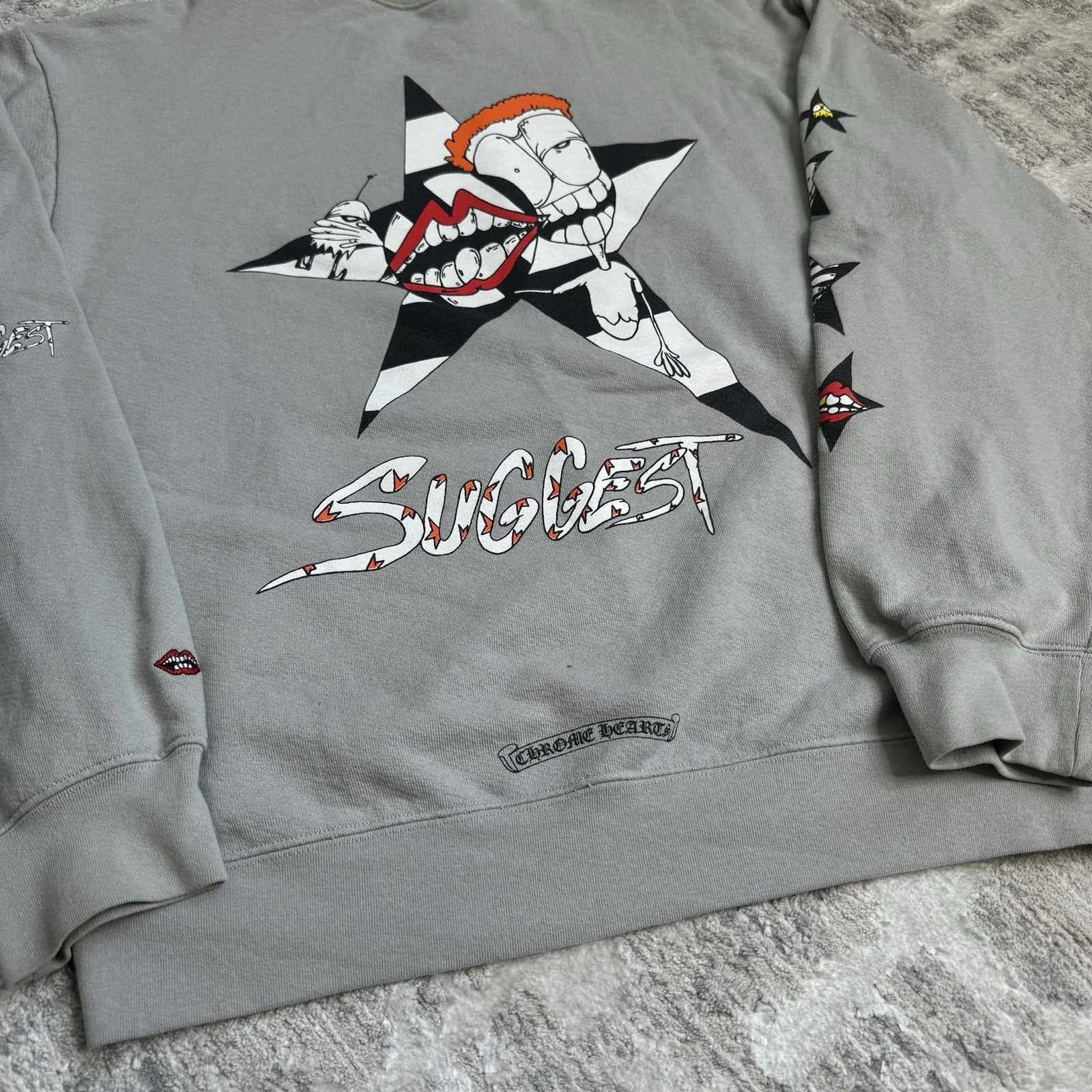 Chrome Hearts Matty Boy Suggest Pullover Crewneck 