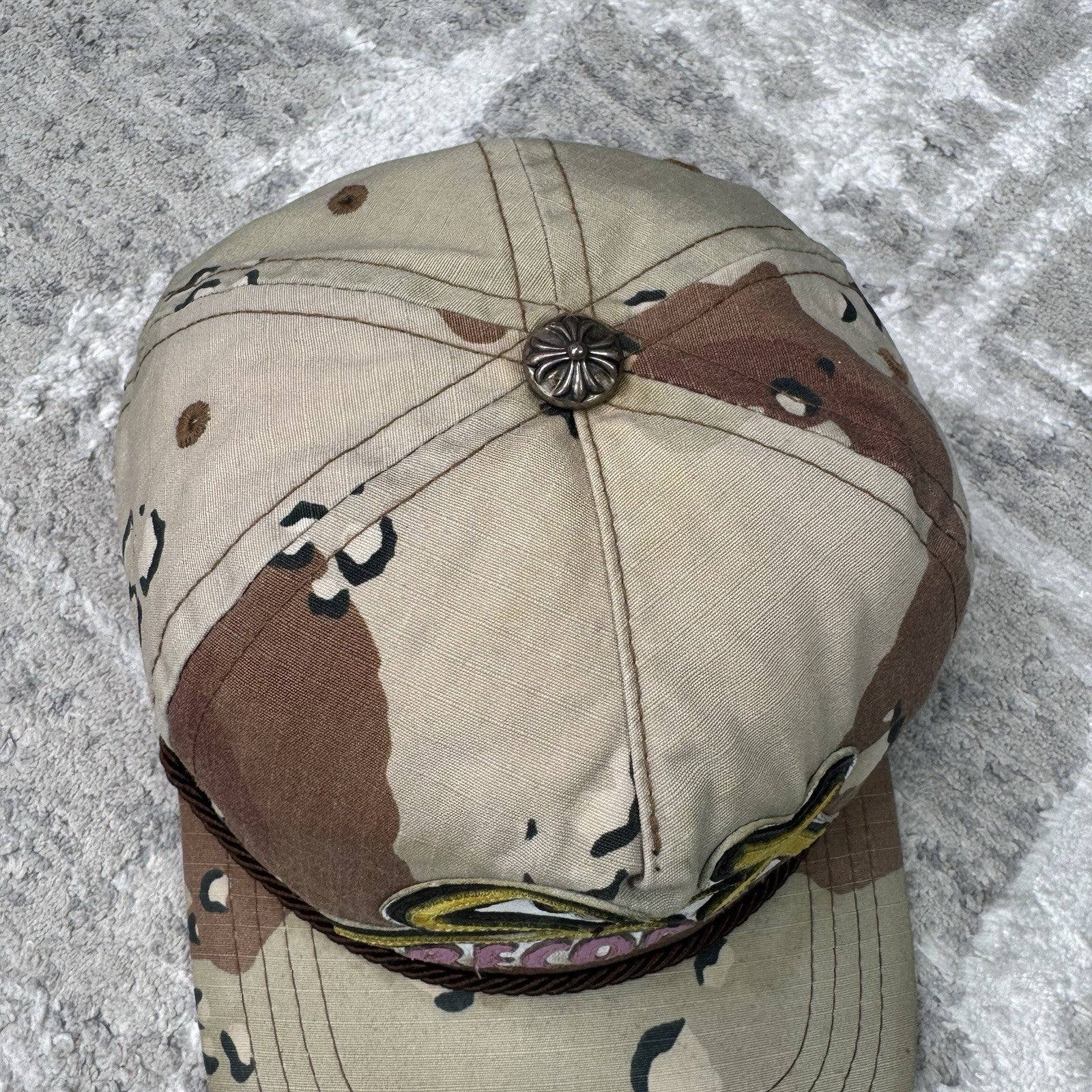 Chrome Hearts Sex Records Matty Boy Leather Patch Gunslinger Baseball Hat
