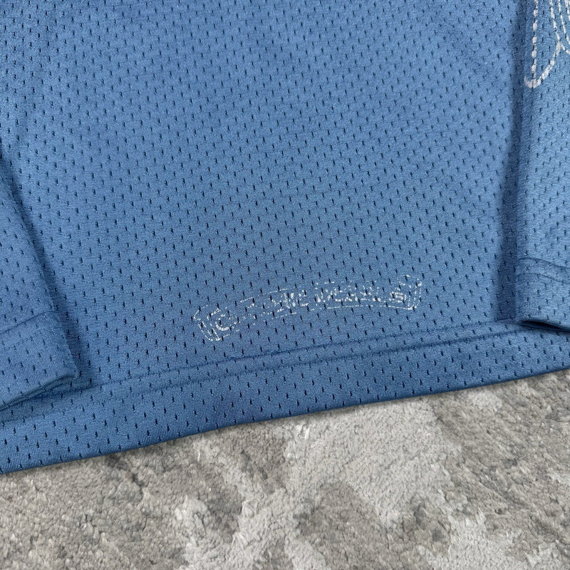 Chrome Hearts Mesh CH Stadium Floral Long Sleeve Jersey 