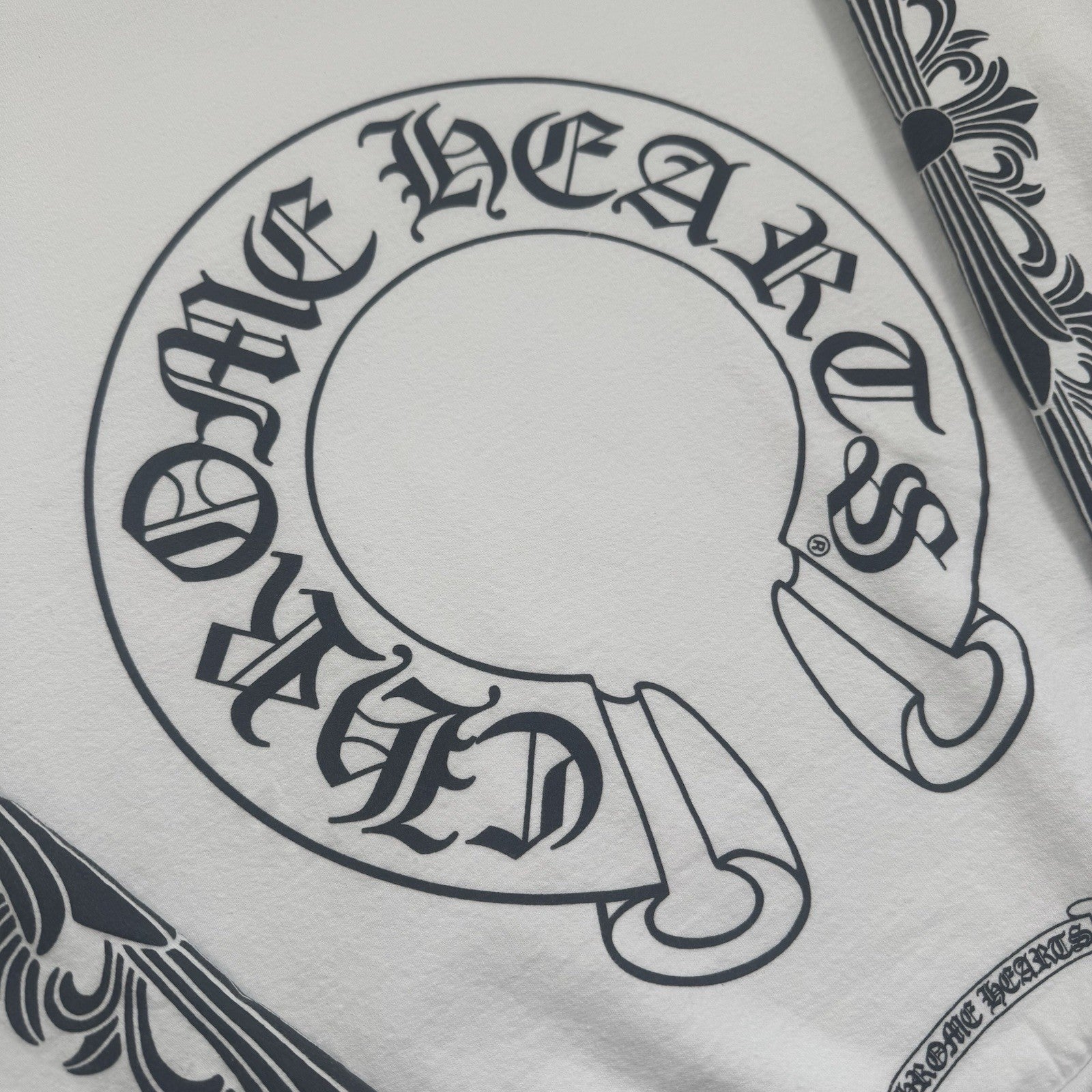 Chrome Hearts Horseshoe Floral Pullover Crewneck 