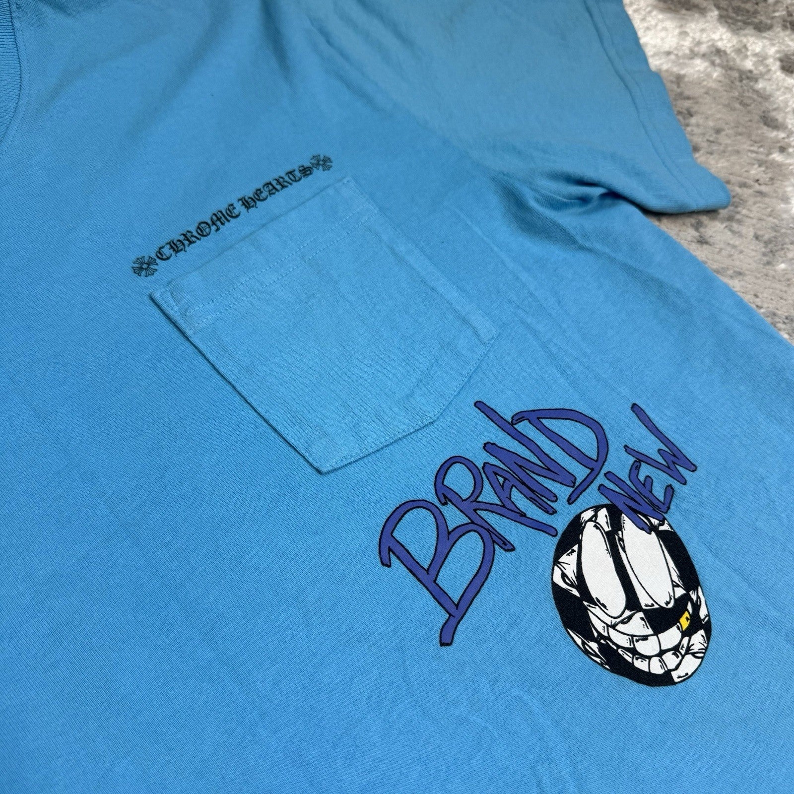 Chrome Hearts Matty Boy Brain New Short Sleeve Tee Shirt 