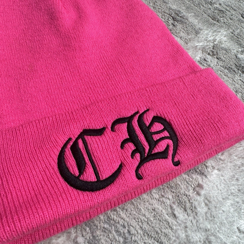 Chrome Hearts CH Embroidered Logo Beanie Hat