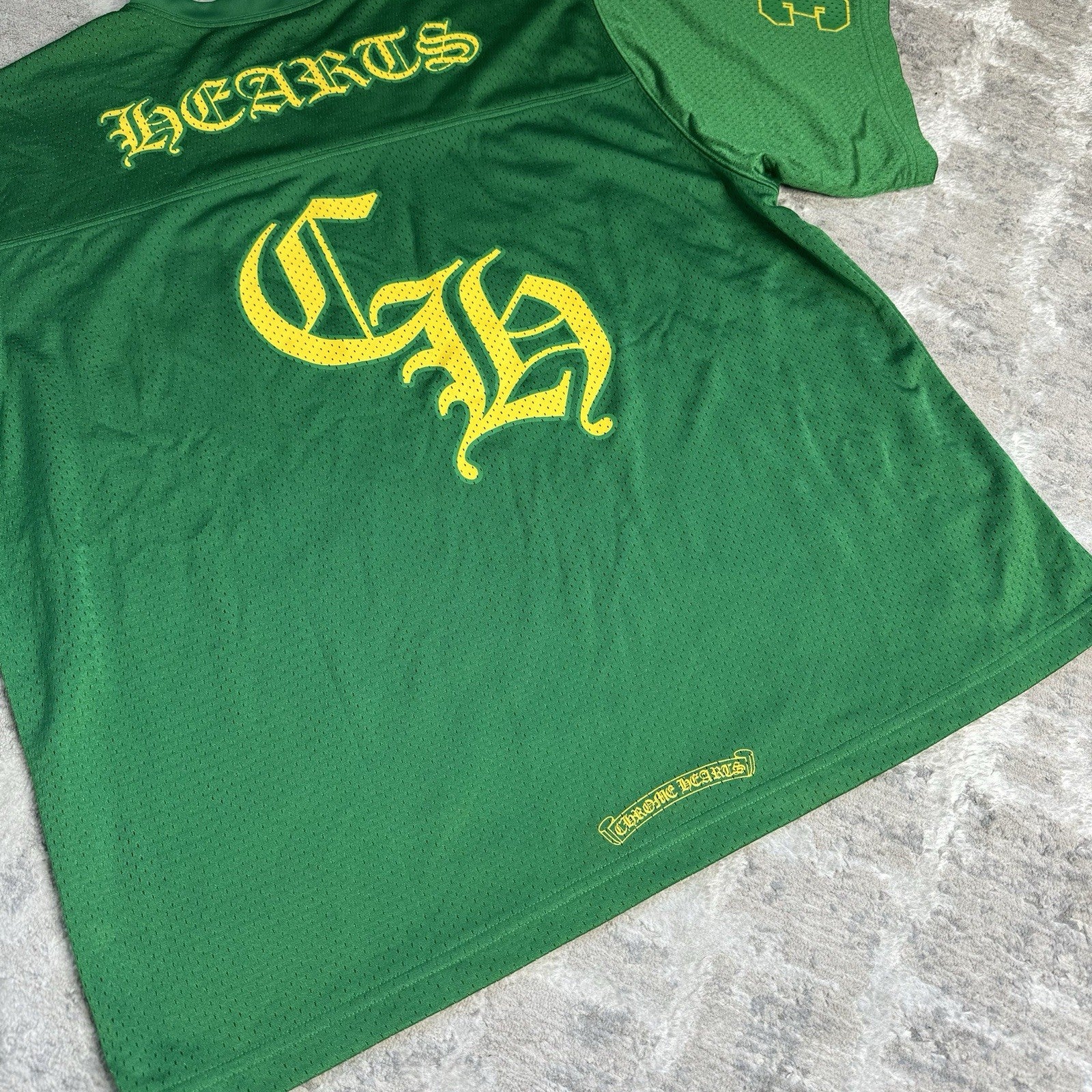 Chrome Hearts Mesh CH Short Sleeve Jersey 
