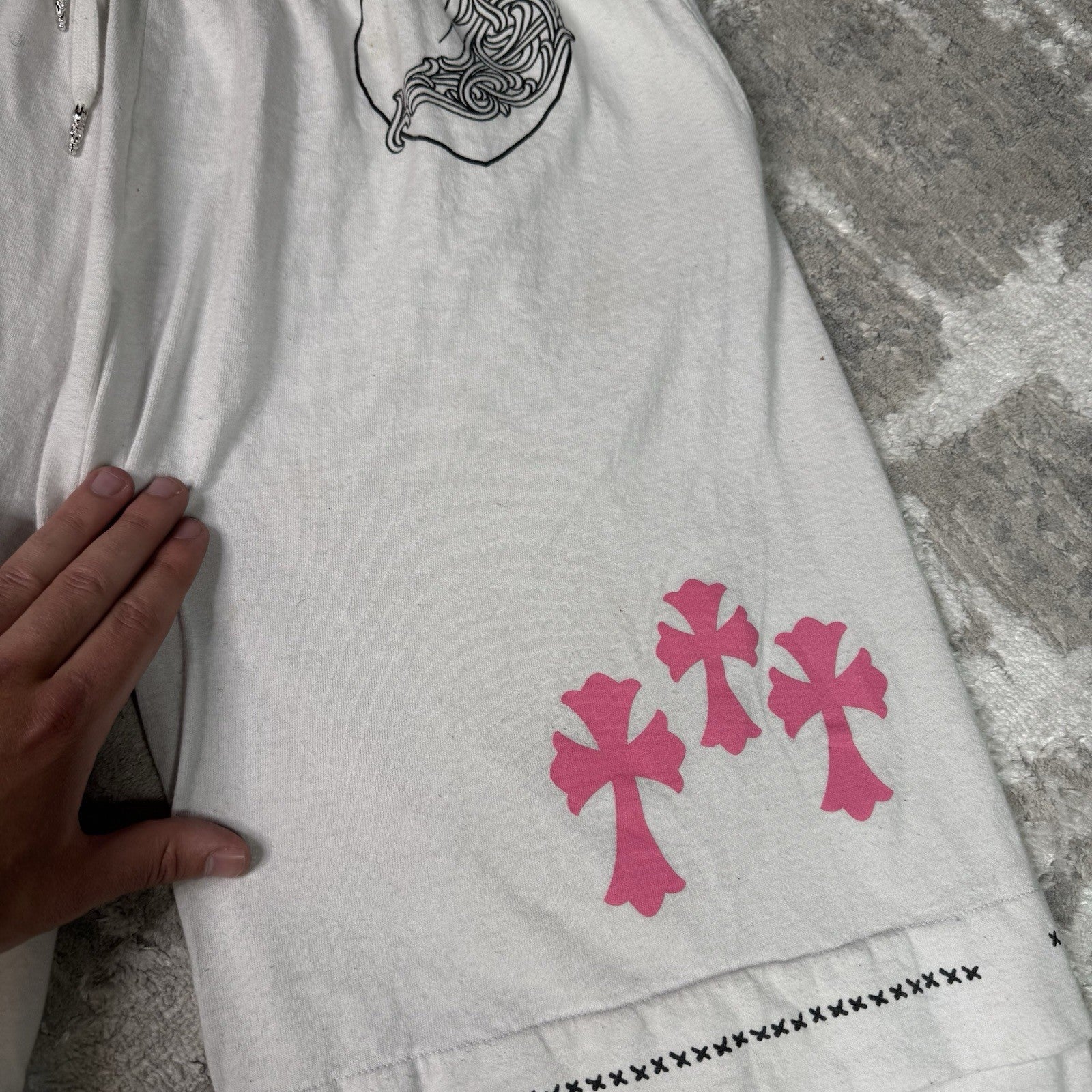 Chrome Hearts Deadly Doll Patchwork Sweatpants 