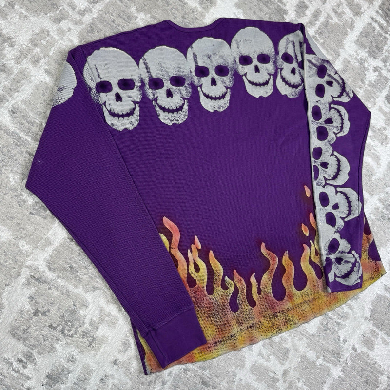 Satoshi Nakamoto Lost Boys Skull Long Sleeve Thermal Shirt 